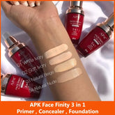 APK Face Finity 3 in 1 Primer Concealer Foundation